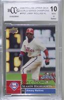 Jimmy Rollins [BCCG 10 Mint or Better]