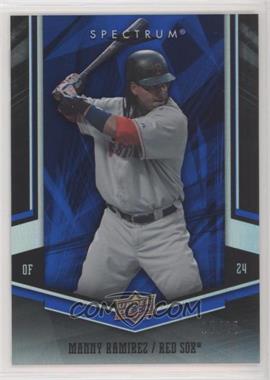 2008 Upper Deck Spectrum - [Base] - Blue #14 - Manny Ramirez /25