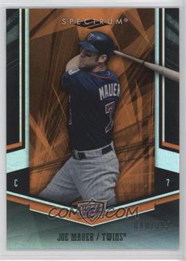 2008 Upper Deck Spectrum - [Base] - Orange #58 - Joe Mauer /399