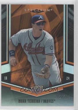 2008 Upper Deck Spectrum - [Base] - Orange #7 - Mark Teixeira /399