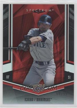 2008 Upper Deck Spectrum - [Base] - Red #85 - Ichiro /99