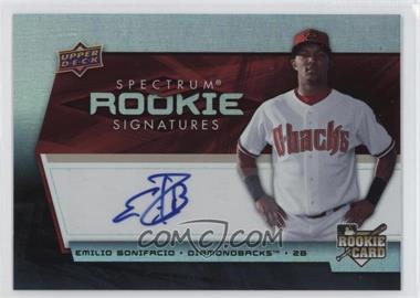 2008 Upper Deck Spectrum - [Base] #114 - Rookie Signatures - Emilio Bonifacio