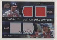 Jeff Francoeur, Brian McCann #/99