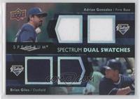 Adrian Gonzalez, Brian Giles #/99