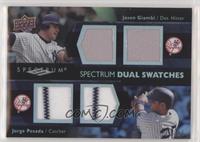 Jason Giambi, Jorge Posada #/99