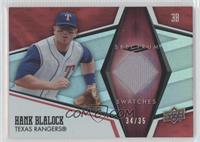 Hank Blalock #/35