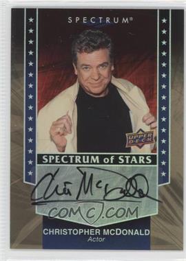 2008 Upper Deck Spectrum - Spectrum of Stars #SSS-CM - Christopher McDonald