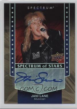 2008 Upper Deck Spectrum - Spectrum of Stars #SSS-JL - Jani Lane