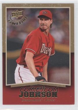 2008 Upper Deck Timeline - [Base] - Gold #26 - Randy Johnson