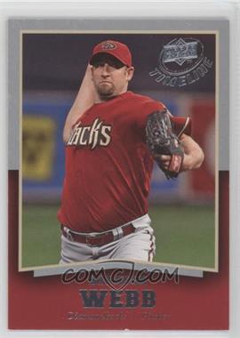 2008 Upper Deck Timeline - [Base] #25 - Brandon Webb