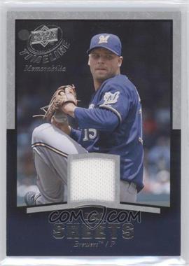 2008 Upper Deck Timeline - Memorabilia #TM-BS - Ben Sheets