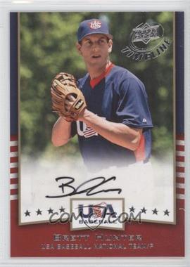 2008 Upper Deck Timeline - USA Baseball Signatures #USA-BH - Brett Hunter