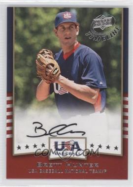 2008 Upper Deck Timeline - USA Baseball Signatures #USA-BH - Brett Hunter