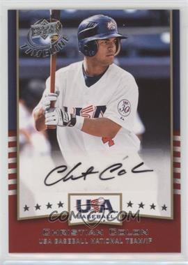 2008 Upper Deck Timeline - USA Baseball Signatures #USA-CC - Christian Colon