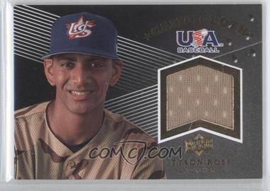 2008 Upper Deck USA Baseball National Teams - Camo Cloth #CC-18 - Tyson Ross