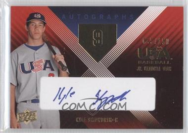 2008 Upper Deck USA Baseball National Teams - Junior National Team - Autographs Blue Ink #UE-15 - Kyle Skipworth /150