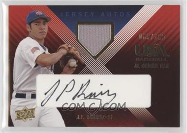 2008 Upper Deck USA Baseball National Teams - Junior National Team - Jersey Autos Black Ink #UE-14 - J.P. Ramirez /195