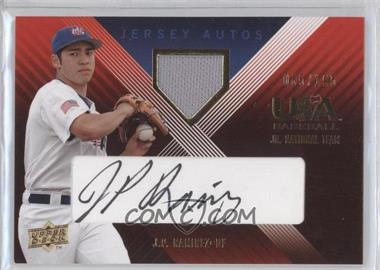 2008 Upper Deck USA Baseball National Teams - Junior National Team - Jersey Autos Black Ink #UE-14 - J.P. Ramirez /195