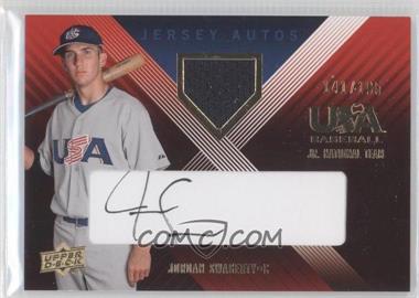 2008 Upper Deck USA Baseball National Teams - Junior National Team - Jersey Autos Black Ink #UE-17 - Jordan Swagerty /195