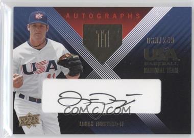 2008 Upper Deck USA Baseball National Teams - National Team - Autographs Black Ink #LFE-6 - Logan Forsythe /249