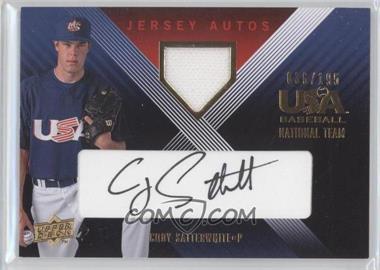 2008 Upper Deck USA Baseball National Teams - National Team - Jersey Autos Black Ink #CSE-21 - Cody Satterwhite /195