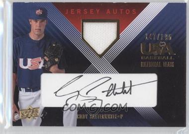 2008 Upper Deck USA Baseball National Teams - National Team - Jersey Autos Black Ink #CSE-21 - Cody Satterwhite /195