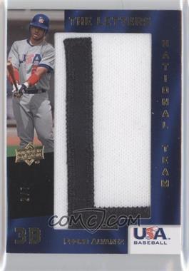 2008 Upper Deck USA Baseball National Teams - National Team The Letters #PAL-7 - Pedro Alvarez /7