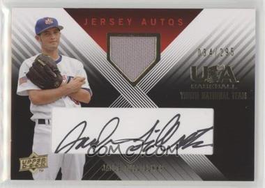 2008 Upper Deck USA Baseball National Teams - Youth National Team - Jersey Autos Black Ink #YE-17 - Jacob Tillotson /295