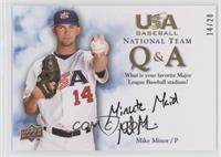 Mike Minor (MLB Stadium) #/20