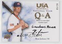 Ryan Jackson (Vacation Spot) #/20