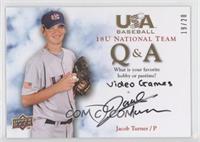 Jacob Turner (Hobby or Pastime) #/20