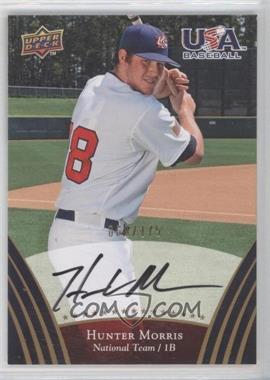 2008 Upper Deck USA Baseball Teams - [Base] - Gold Autographs #75 - Hunter Morris /175