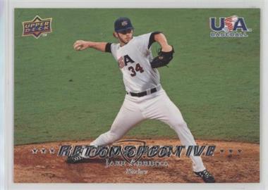 2008 Upper Deck USA Baseball Teams - Retrospectives #USA-5 - Jake Arrieta