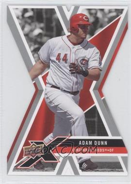 2008 Upper Deck X - [Base] - Die-Cut #29 - Adam Dunn