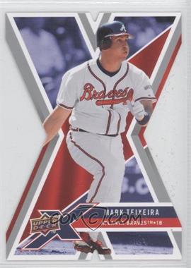 2008 Upper Deck X - [Base] - Die-Cut #8 - Mark Teixeira