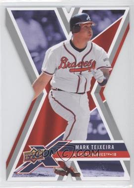 2008 Upper Deck X - [Base] - Die-Cut #8 - Mark Teixeira