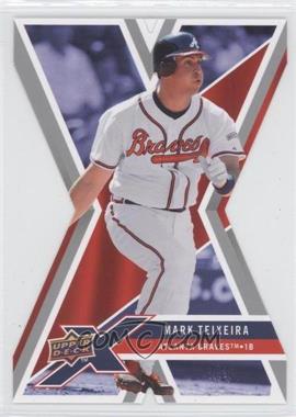 2008 Upper Deck X - [Base] - Die-Cut #8 - Mark Teixeira