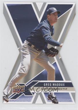 2008 Upper Deck X - [Base] - Die-Cut #83 - Greg Maddux