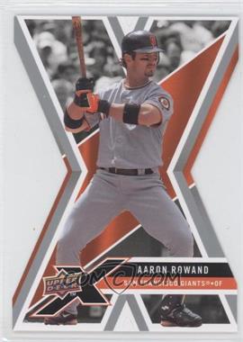 2008 Upper Deck X - [Base] - Die-Cut #85 - Aaron Rowand