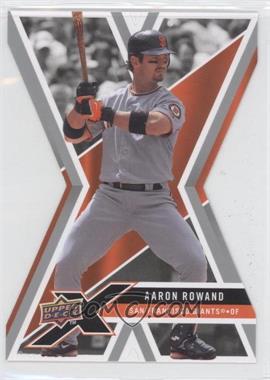 2008 Upper Deck X - [Base] - Die-Cut #85 - Aaron Rowand