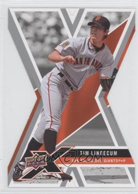 2008 Upper Deck X - [Base] - Die-Cut #86 - Tim Lincecum