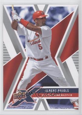 2008 Upper Deck X - [Base] #91 - Albert Pujols