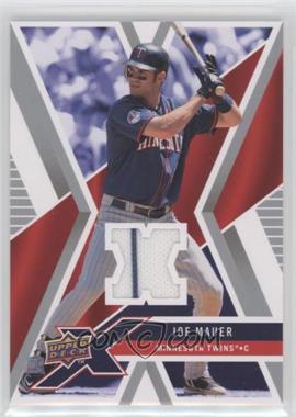 2008 Upper Deck X - Memorabilia #UDXM-JM - Joe Mauer