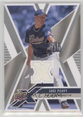 2008 Upper Deck X - Memorabilia #UDXM-PE - Jake Peavy