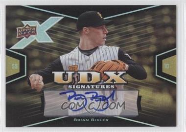 2008 Upper Deck X - UDX Signatures #BI - Brian Bixler
