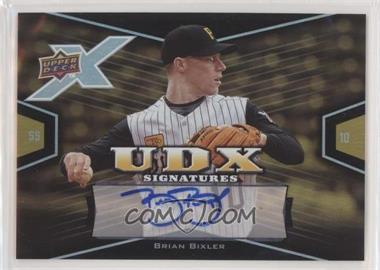 2008 Upper Deck X - UDX Signatures #BI - Brian Bixler