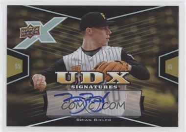 2008 Upper Deck X - UDX Signatures #BI - Brian Bixler