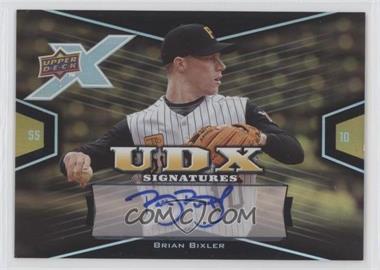 2008 Upper Deck X - UDX Signatures #BI - Brian Bixler