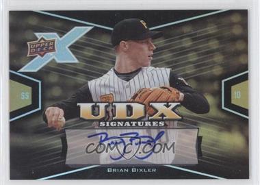 2008 Upper Deck X - UDX Signatures #BI - Brian Bixler