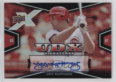 2008 Upper Deck X - UDX Signatures #JK - Jeff Keppinger